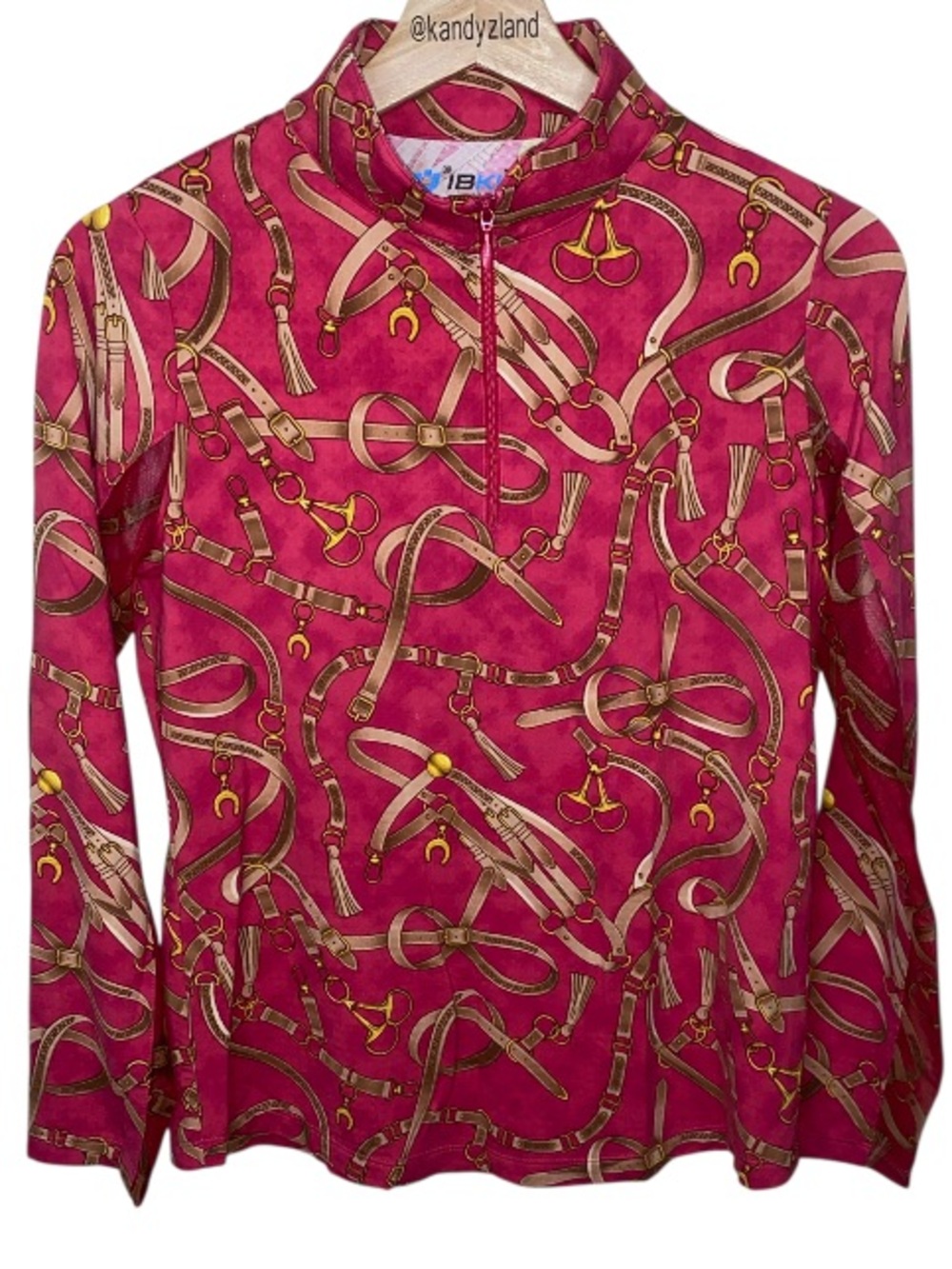 IBKÜL Thalia Long Sleeve Mock Neck